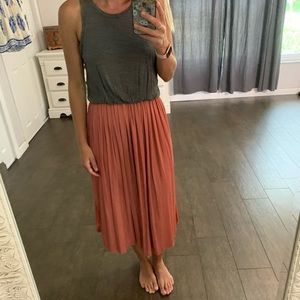 Ann Taylor Loft Midi Dress (Sm)